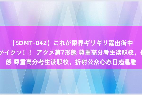 【SDMT-042】これが限界ギリギリ露出街中潮吹き アクメ自転車がイクッ！！ アクメ第7形態 尊重高分考生读职校，折射公众心态日趋温雅