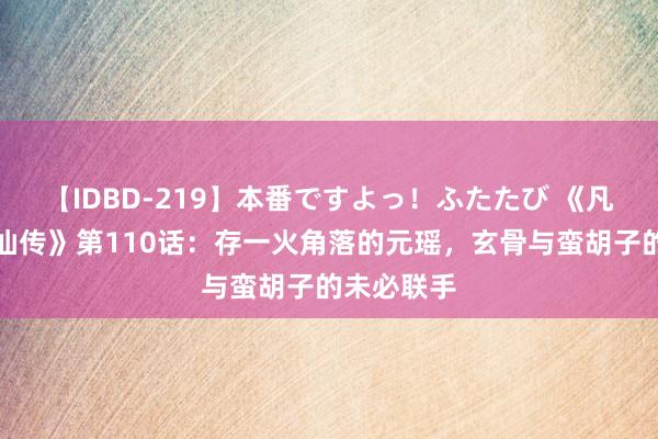 【IDBD-219】本番ですよっ！ふたたび 《凡东谈主修仙传》第110话：存一火角落的元瑶，玄骨与蛮胡子的未必联手