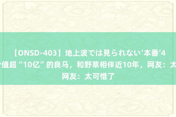 【ONSD-403】地上波では見られない‘本番’4時間 价值超“10亿”的良马，和野草相伴近10年，网友：太可惜了