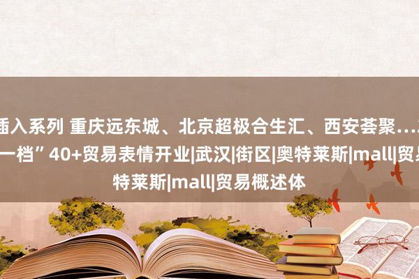 插入系列 重庆远东城、北京超极合生汇、西安荟聚…2024“五一档”40+贸易表情开业|武汉|街区|奥特莱斯|mall|贸易概述体